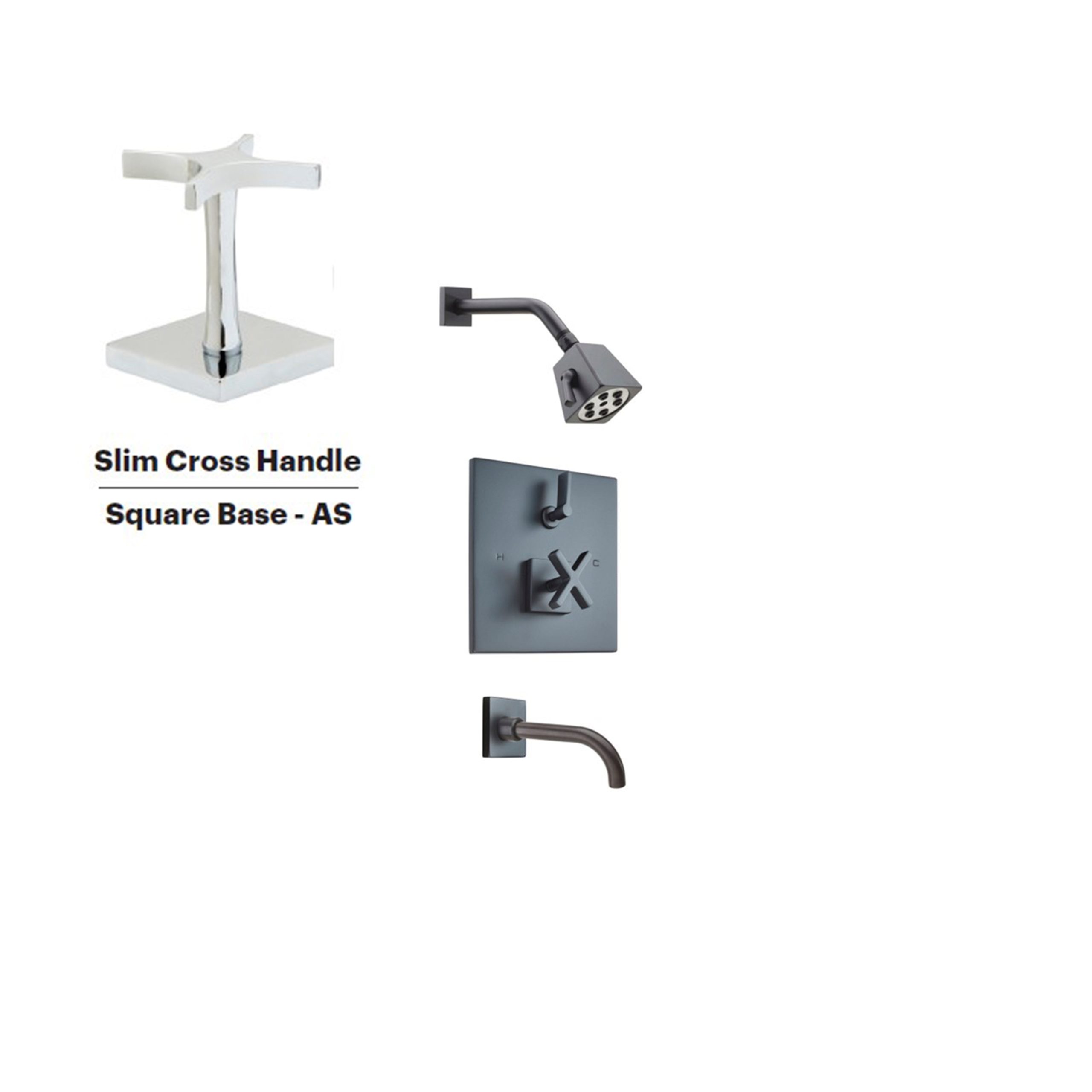 Sigma 30.ASS Model 30 Square E-Mini Thermo With Slim Cross Handle Square Base