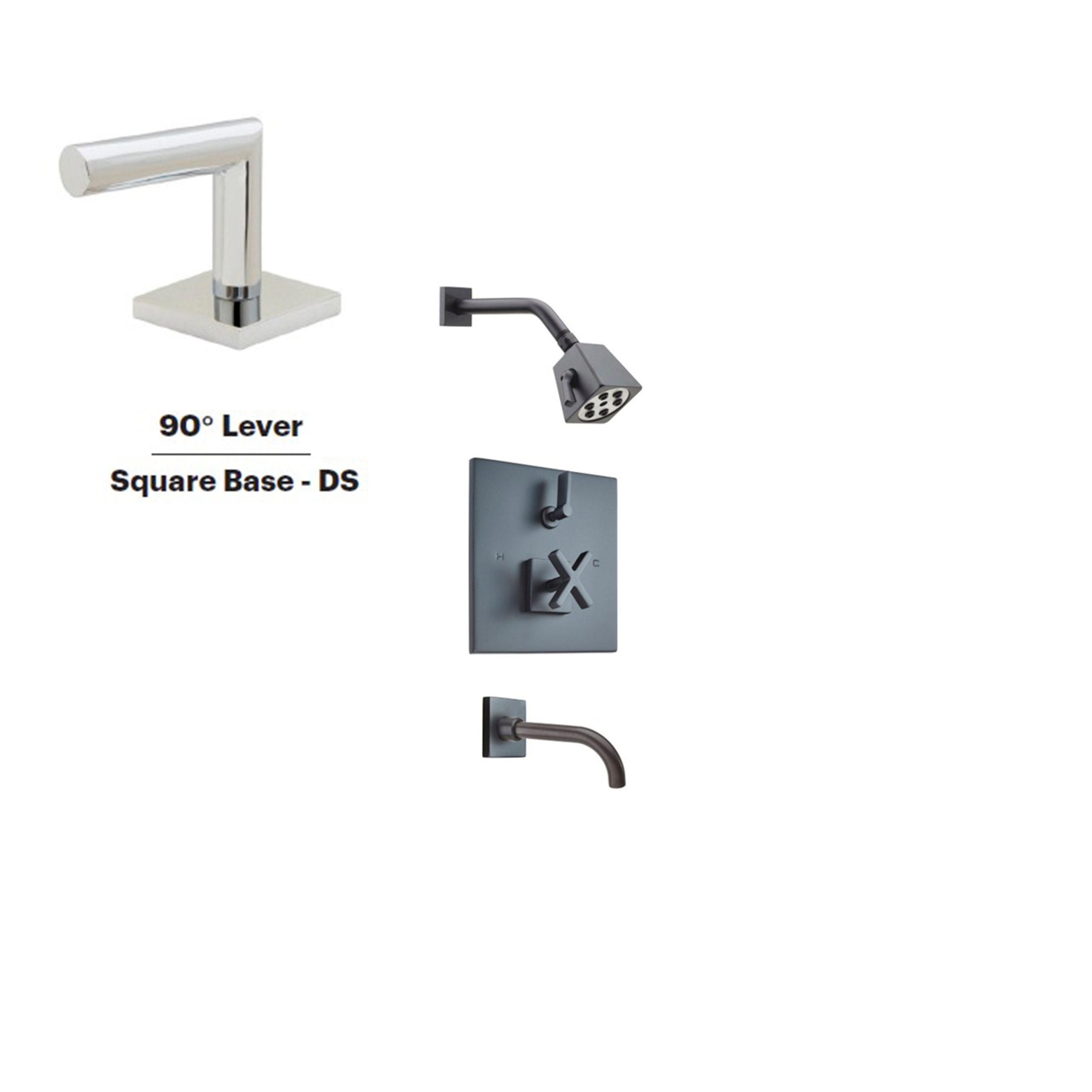 Sigma 30.DSS Model 30 Square E-Mini Thermo With 90 Degree Lever Square Base