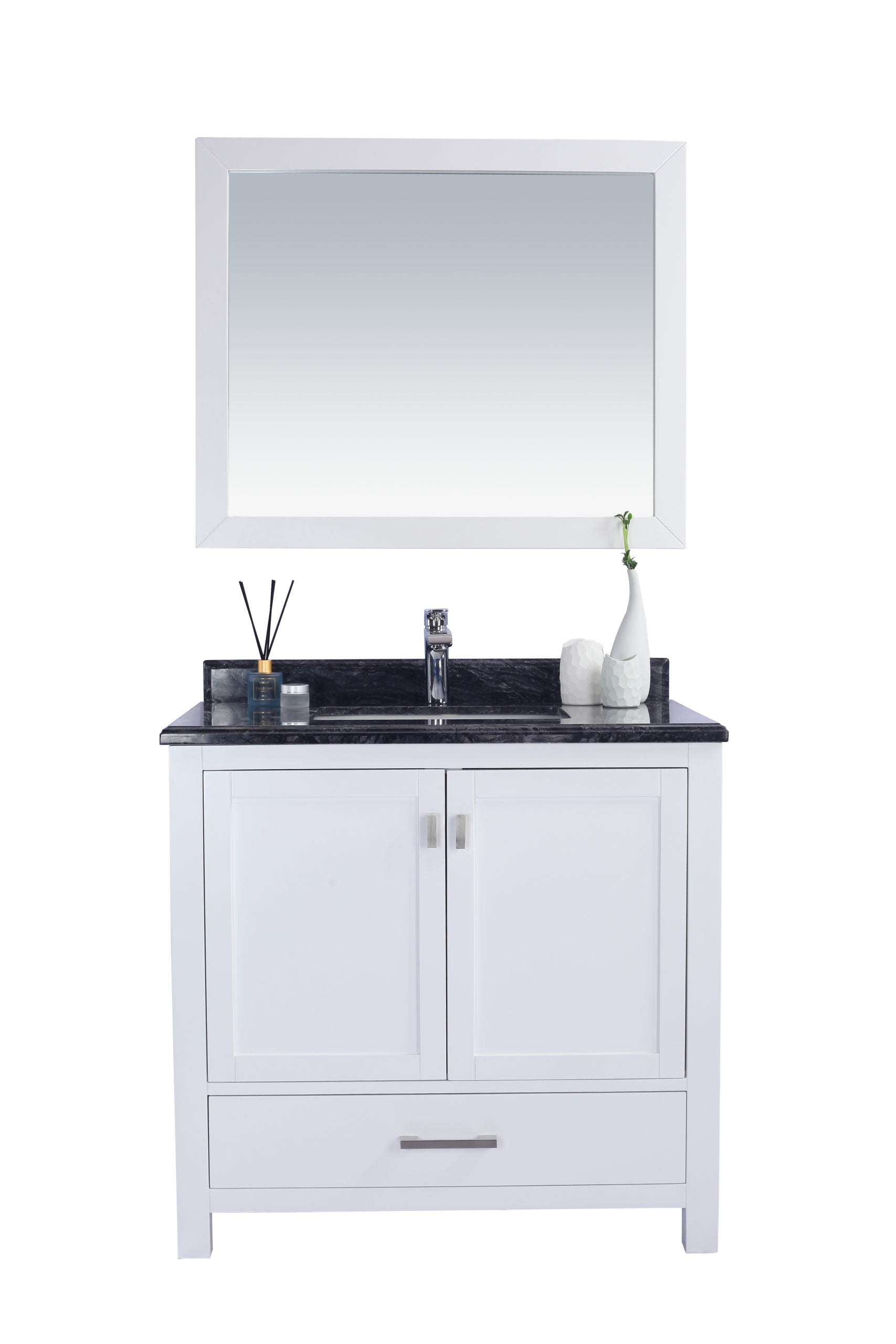 Laviva 313ANG-36W Wilson 36" Bathroom Vanity with Countertop