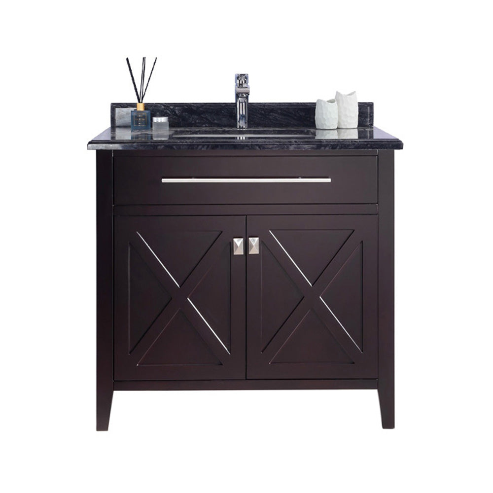 Laviva 313YG319-36B Wimbledon 36" Bathroom Vanity with Countertop
