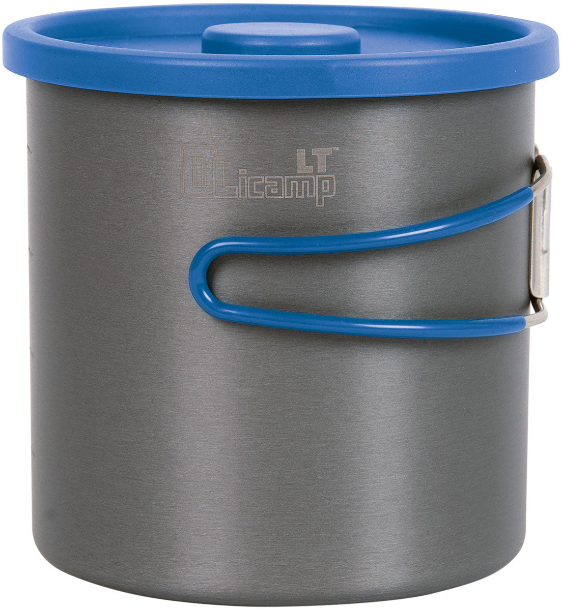 Olicamp Lt Lightweight Hard Anodized 1L Pot - Perfect for Backpacking and Camping