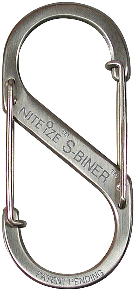 Nite Ize S-biner S-biner #1 Stainless 2 Pk Accessory Carabiners