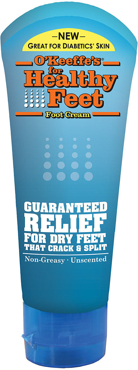 O'Keeffe's Healthy Feet Cream - 3.0 oz Tube for Soft and Smooth Skin