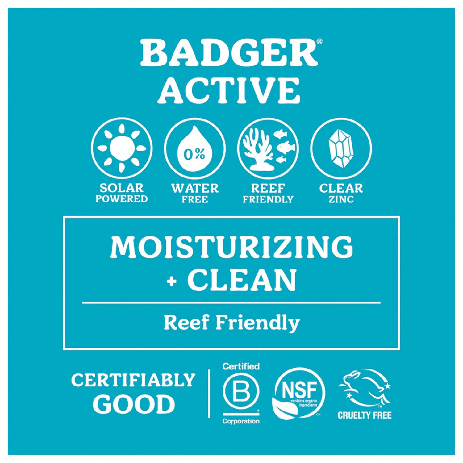 Badger Clear Zinc Lip Balm Stick SPF 15 - Natural Sun Protection for Your Lips