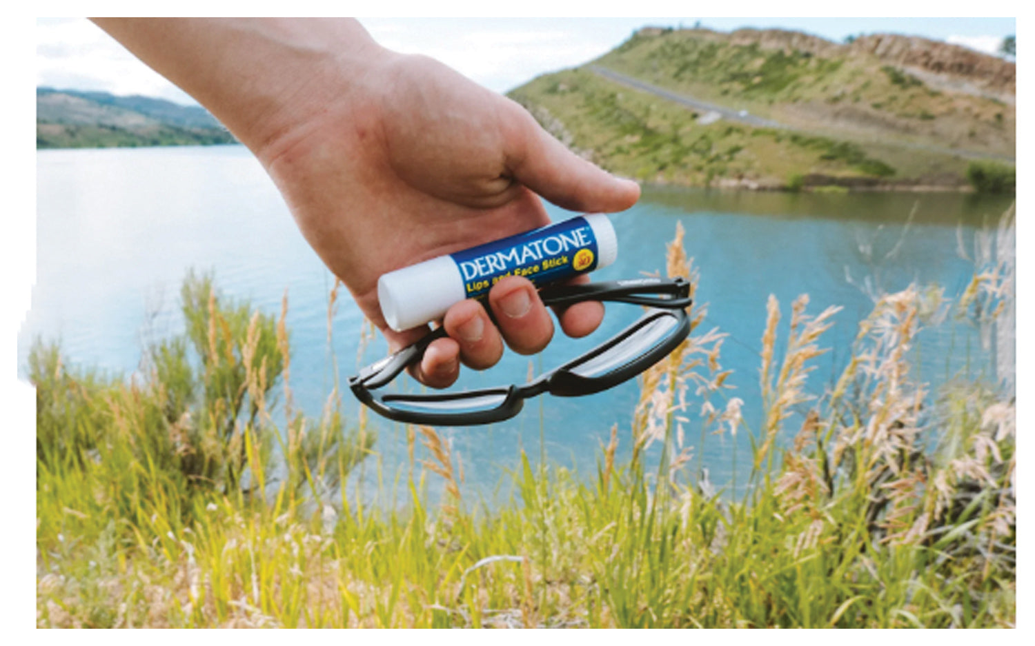 Dermatone Lips 'n Face Stick .5oz SPF30 - Sun Protection for Your Lips and Face