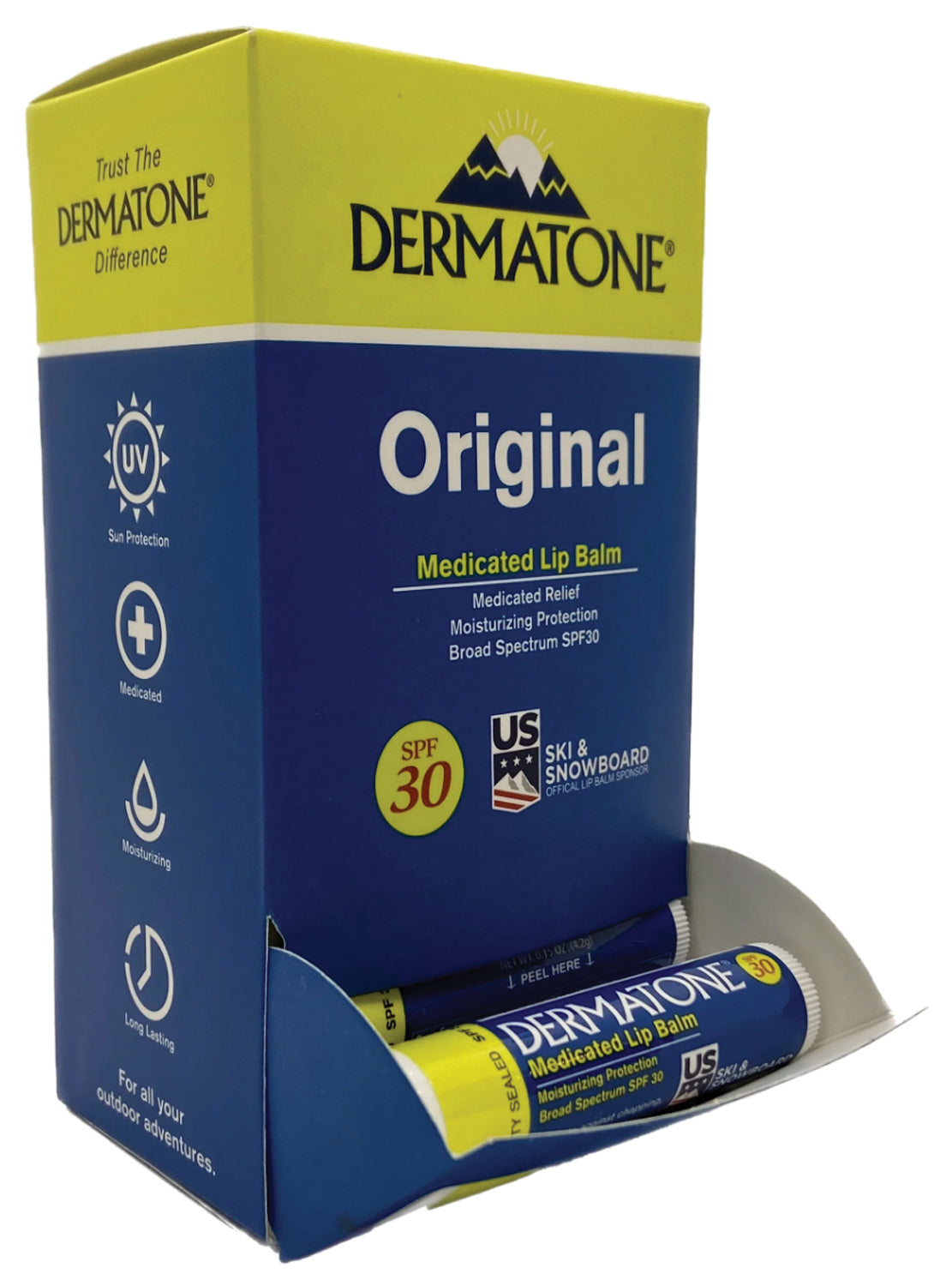 Dermatone MD Lip Balm .15oz SPF30 - Pack of 24 Pack of 24