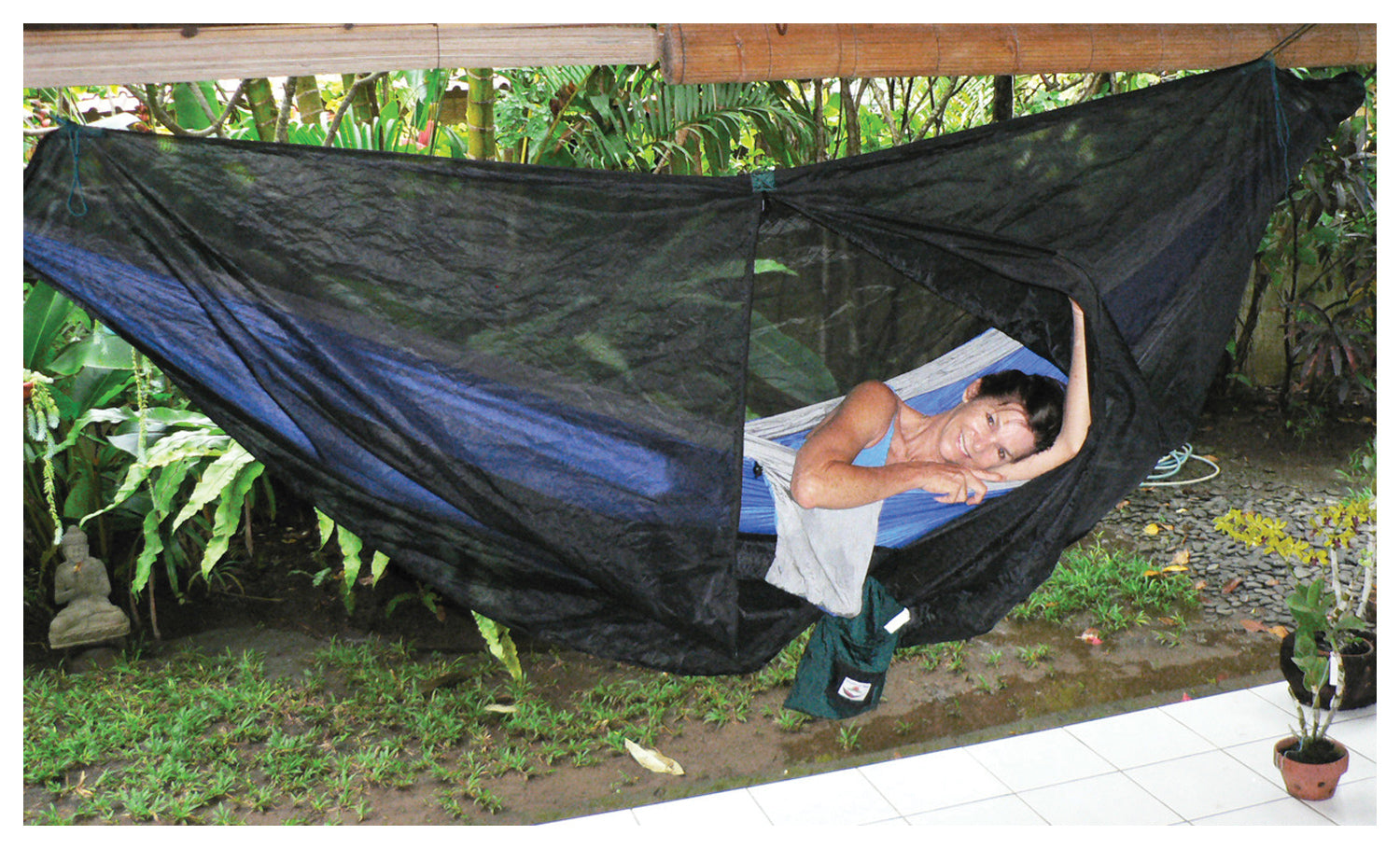 Ultimate Protection: Hammock Bliss Mosquito Net Cocoon for Blissful Hammock Lounging