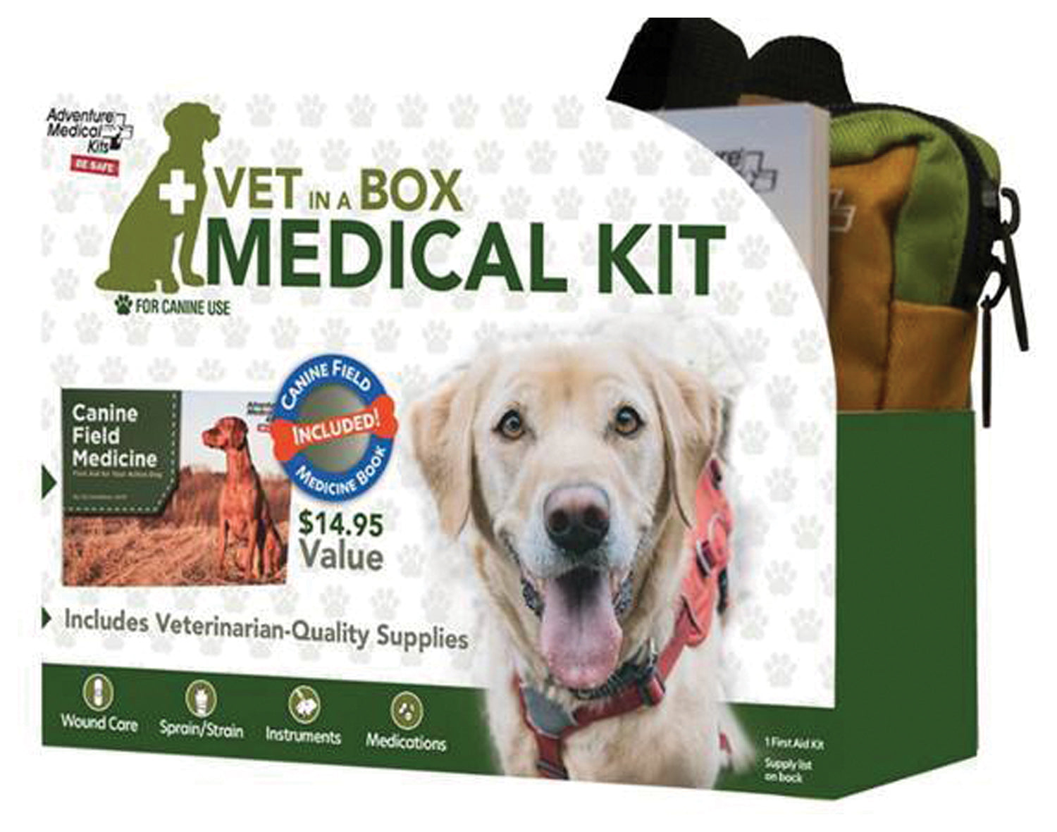 Adventure Medical Adventure Dog Vet-in-a-Box: Essential Canine First Aid Kit for Outdoor Adventures
