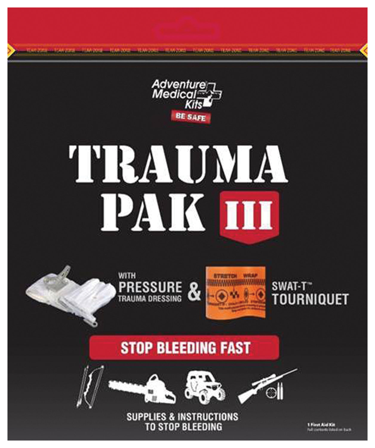 Adventure Medical Trauma Pak III: Essential Emergency First Aid Kit for Outdoor Adventures
