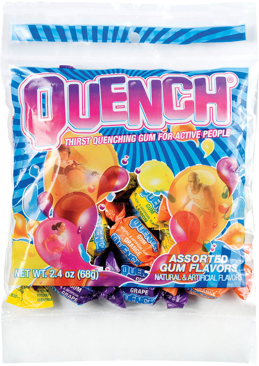 Mueller Quench Gum Assorted Flavor 2.4oz - Stay Refreshed Anytime, Anywhere!