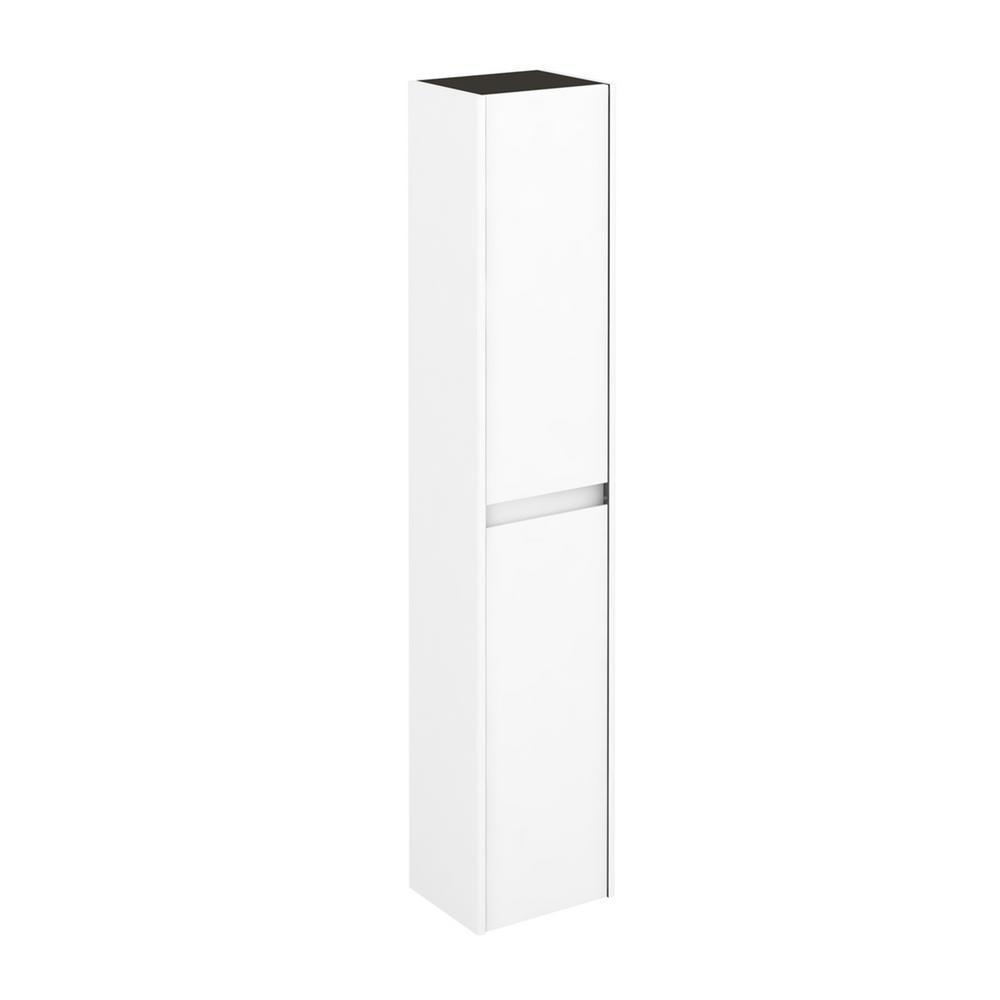 Ambra Column 11.8 in. W x 9.3 in. D x 59.1 in. H Wall Mount Bathroom Column in Gloss White