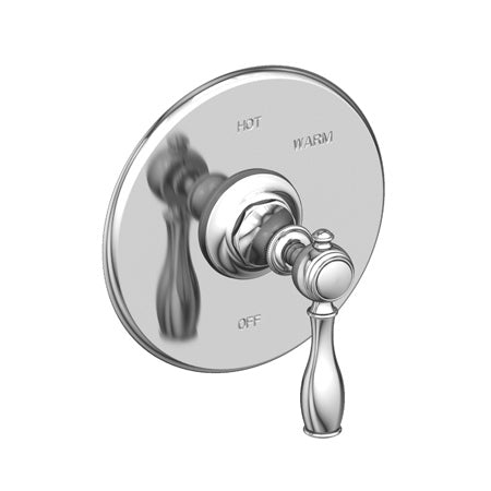Newport Brass 4-1774BP Victoria Balanced Pressure Shower Trim Plate With Handle. Less Showerhead, Arm And Flange.