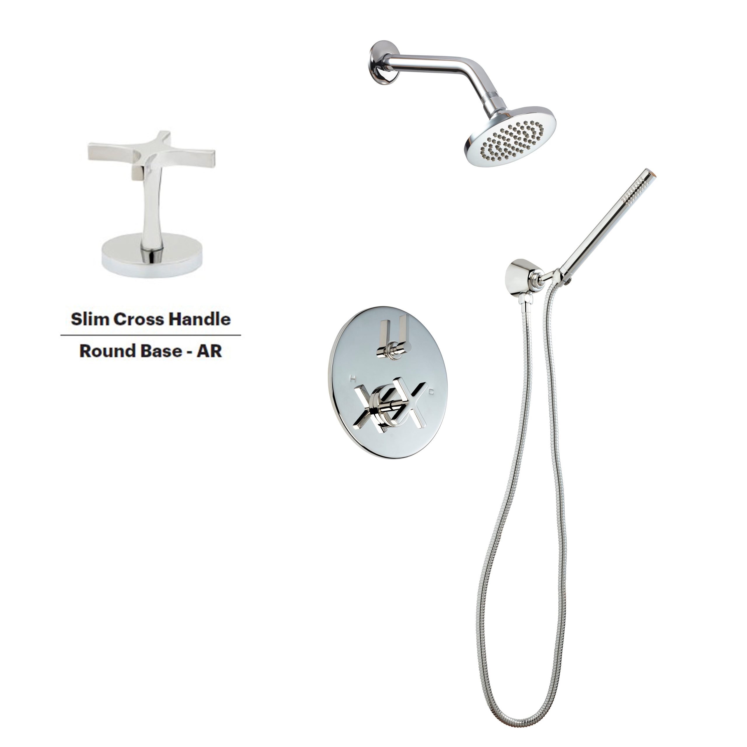 Sigma 40.ARR Model 40 Round E-Mini Thermo With Slim Cross Handle Round Base