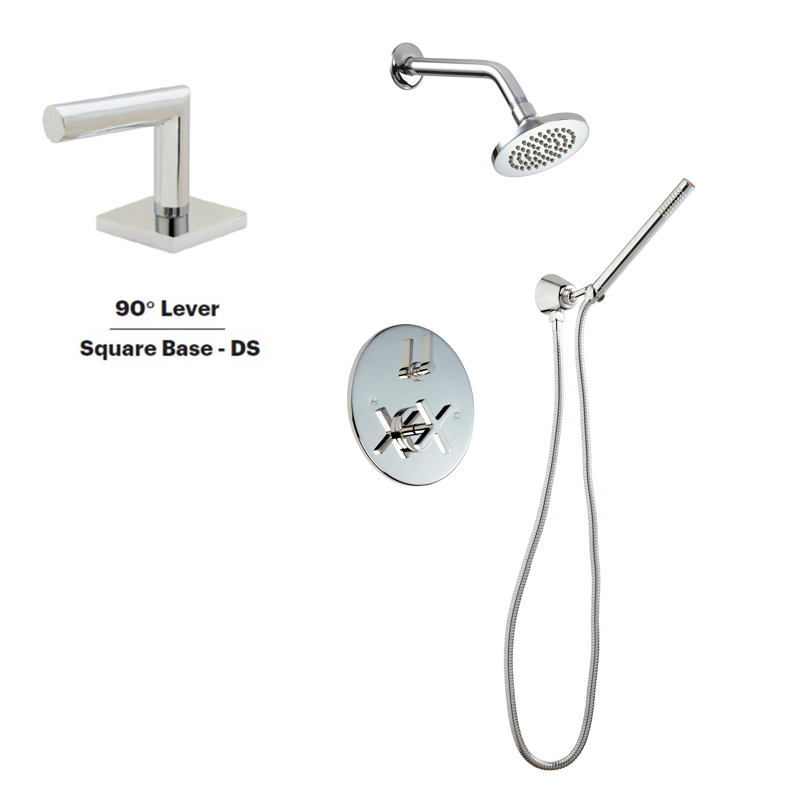 Sigma 40.DSS Model 40 Square E-Mini Thermo With 90 Degree Lever Square Base