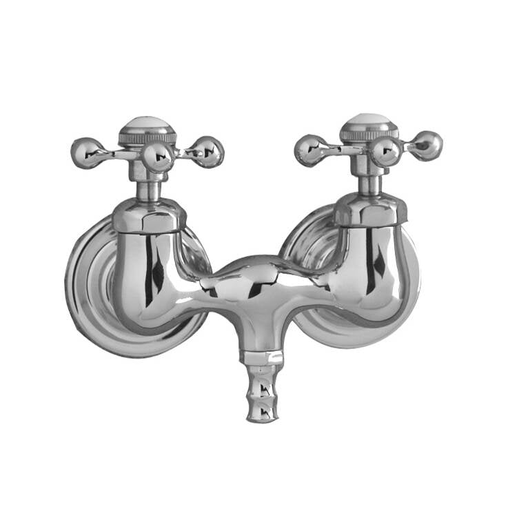 Barclay 4050-MC Tub Filler Metal Cross Handles