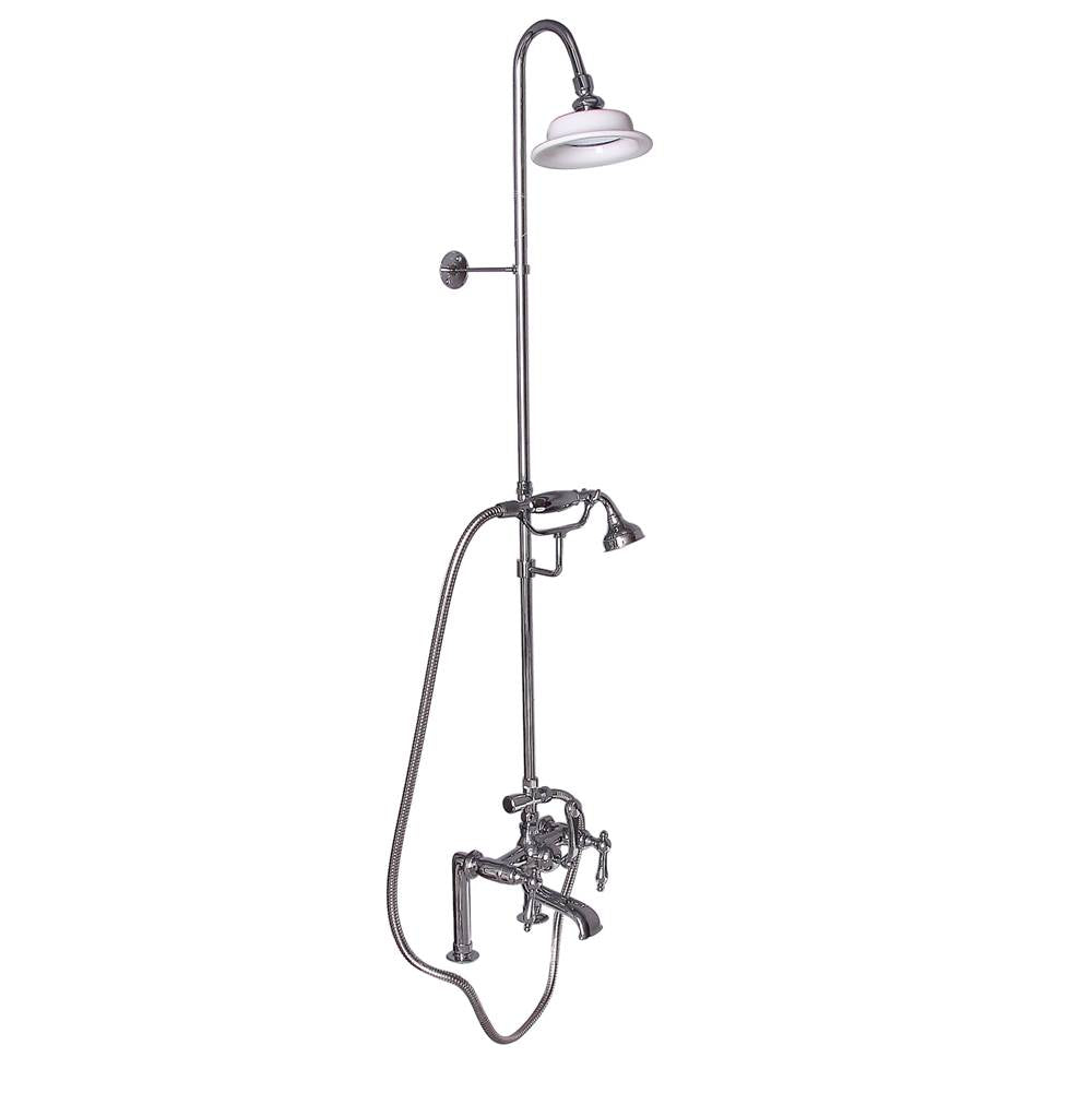 Barclay 4064-ML2 Elephant Spout Riser Shower HeadHand Shower Metal Lever Holders