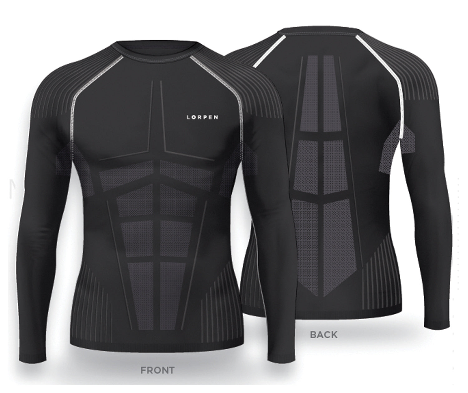 Lorpen Taku Long Sleeve Baselayer Men's Large Grey - Stay Warm and Dry