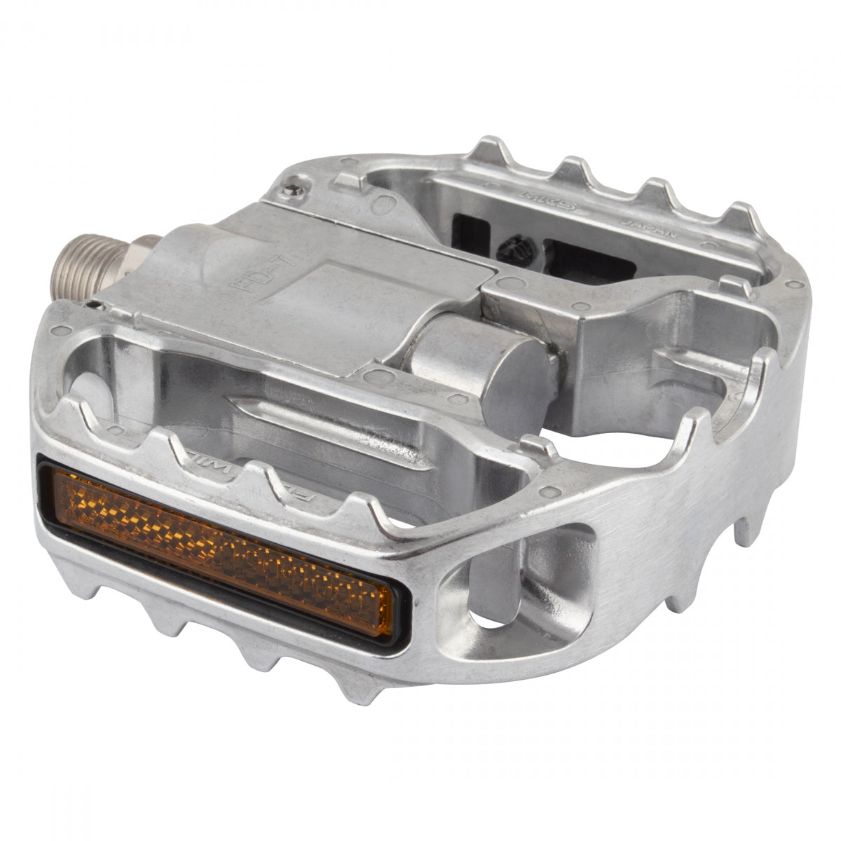 MKS FD-7 Wide Folding 9/16in Silver