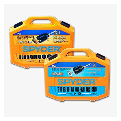 Spyder 600939 27 pc. TCT/Bi-Metal Hole Saw Kit