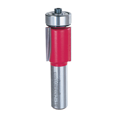 Freud Bottom Bearing Flush Trim Bit, 1" Carbide Height, 3/4" Diameter, 1/2" Shank, 3/4" Bearing Diameter,