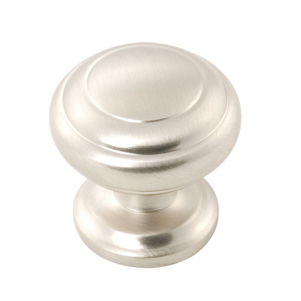 Zephyr 1-1/4 in. Satin Nickel Cabinet Knob