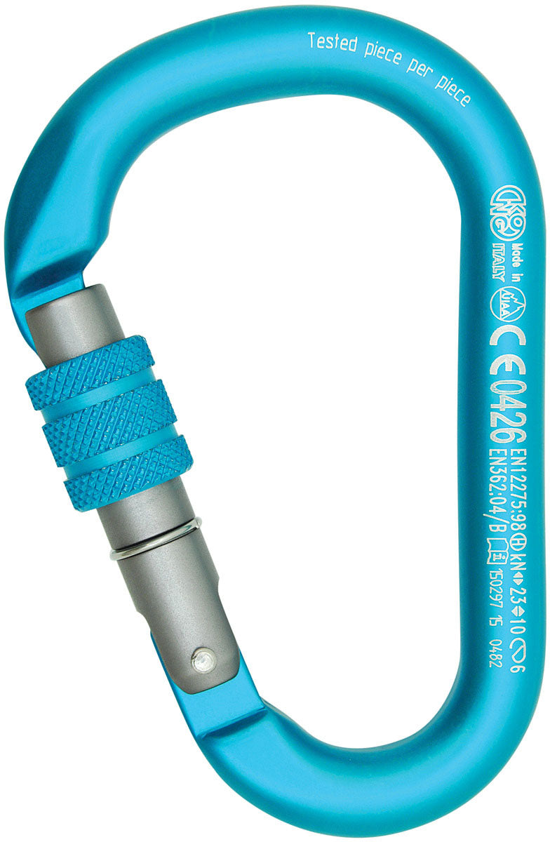 Kong HMS Classic Carabiners - Set of 2 Anodized Carabiners