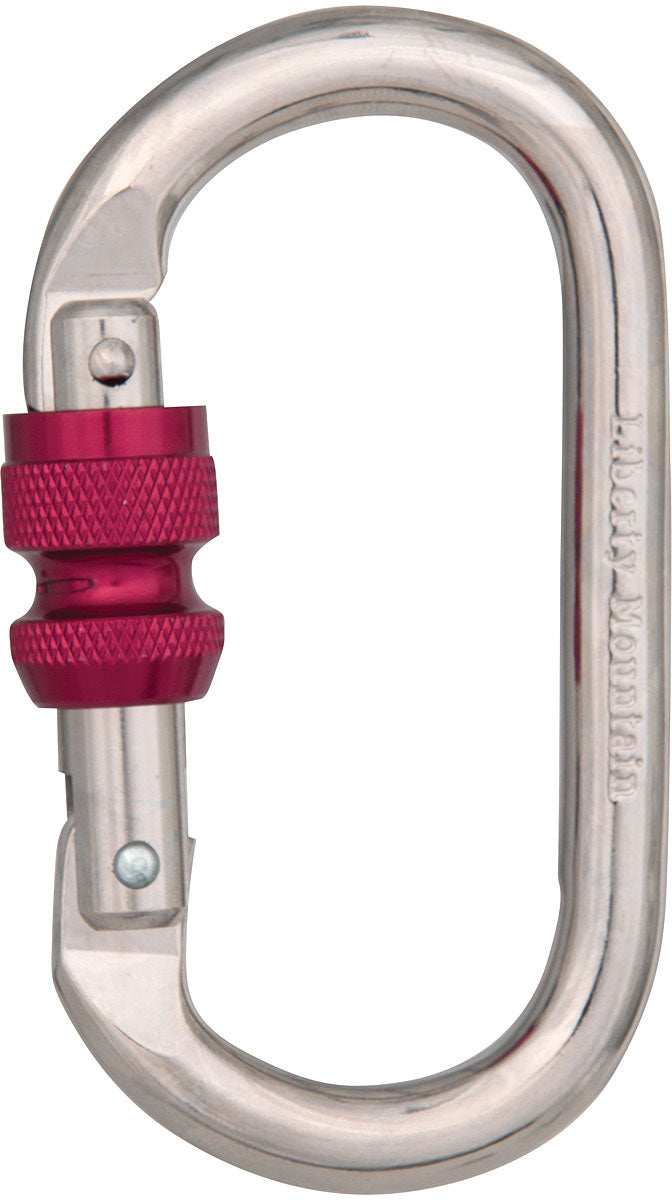 Cypher Classic Steel Oval Carabiners - Secure and Reliable EN362 Certified Steel Carabiners