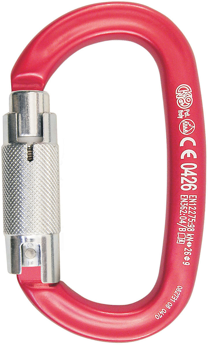 Kong Oval Carabiners - Ovalone Alum 3al Anodized Carabiners