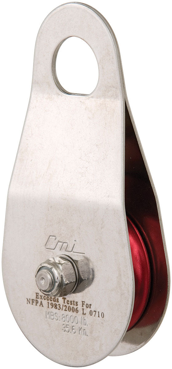 2" Stainless Steel Service Line Pulley with SS Bearing - NFPA Compliant