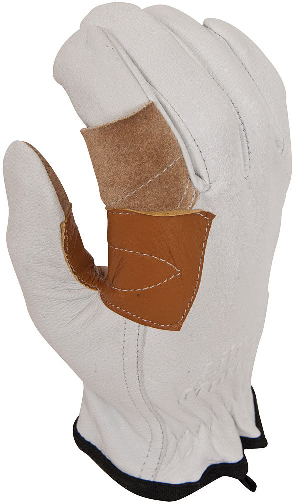 Liberty Mountain Pro Natural Goat Skin Rappel Gloves - XS Size