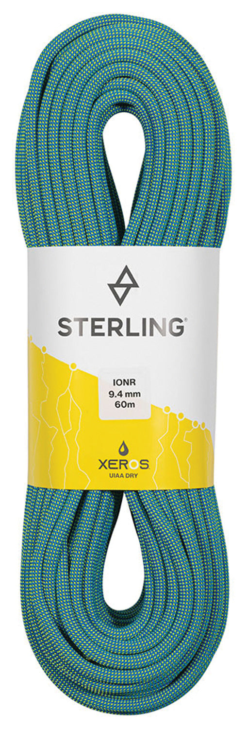 Sterling Ionr 9.4mmx60m Blue Xeros Climbing Rope