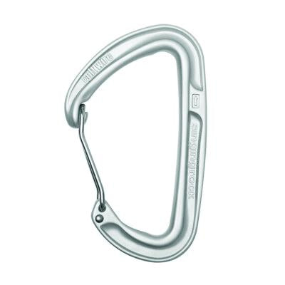 Singing Rock Colt Wire Straight Carabiner - Lightweight and Durable for Climbing Adventures