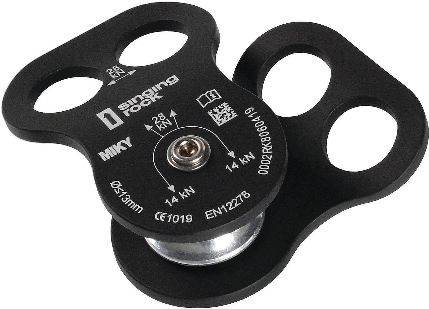 Singing Rock Mini Roll Pulley Miky - Compact and Efficient Pulley for Climbing and Rigging