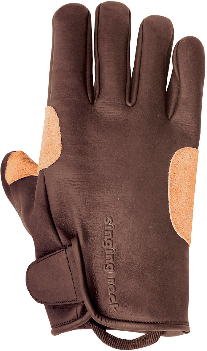 Singing Rock Grippy Leather Gloves XL-11: Durable and Reliable Hand Protection for Climbing and Work