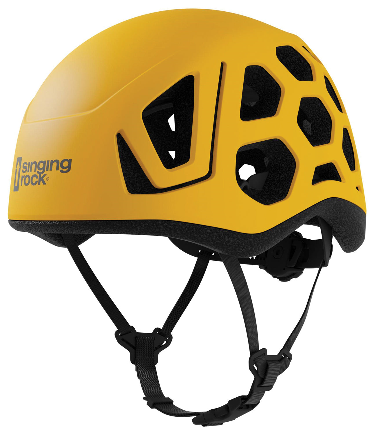 Singing Rock Hex Helmet M - Arnica Yellow: Stay Safe and Stylish on Your Adventures