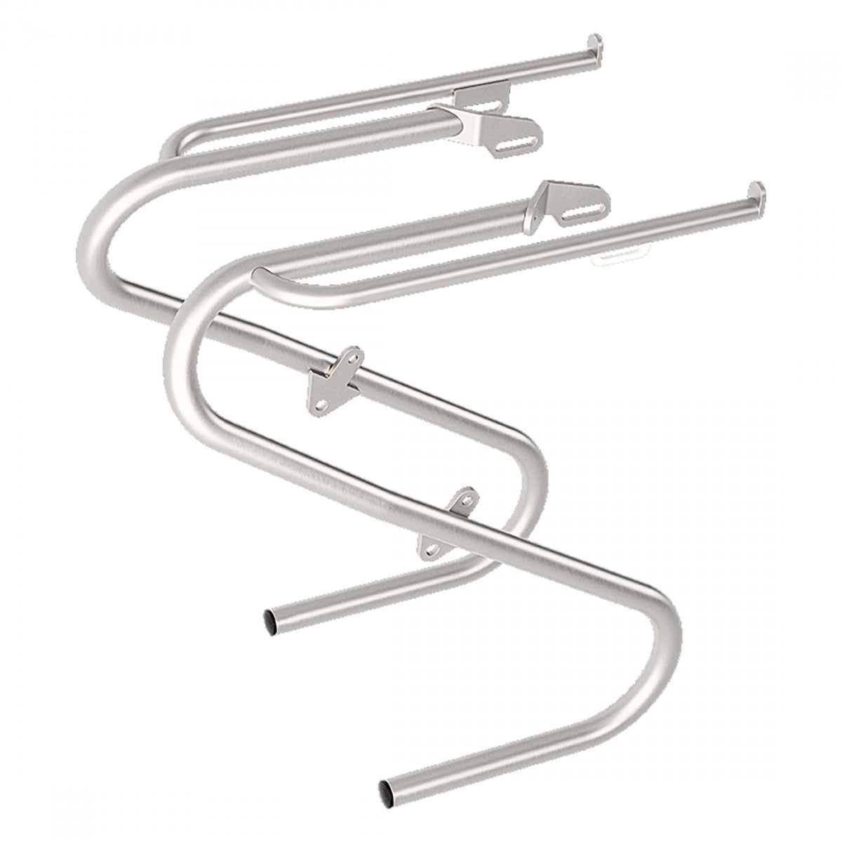 Front Bike Basket Tubus Duo LowriderTitan Rack Eyelet 26`/700c Silver