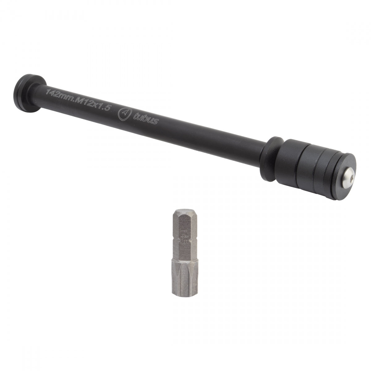 Tubus Thru Axle Adapter Thru Axle Frame Adapter Thru Axle M12 x 1.5mm Black