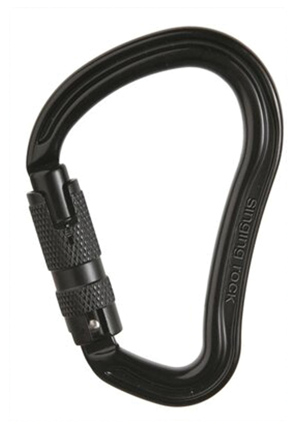 Singing Rock Hector Triple HMS 3AL Black: Secure and Versatile Climbing Carabiner