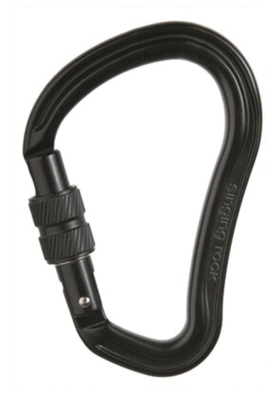 Singing Rock Hector SG HMS Black: Premium Climbing Carabiner for Safety and Security