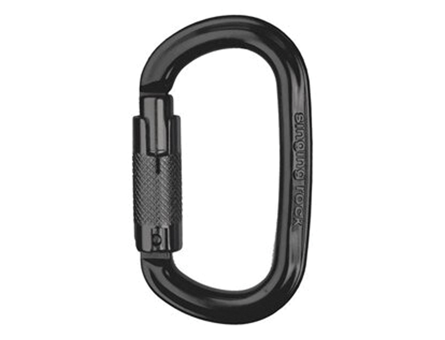 Singing Rock Ozone Triple Lock 3al Black: Secure and Stylish Climbing Carabiner