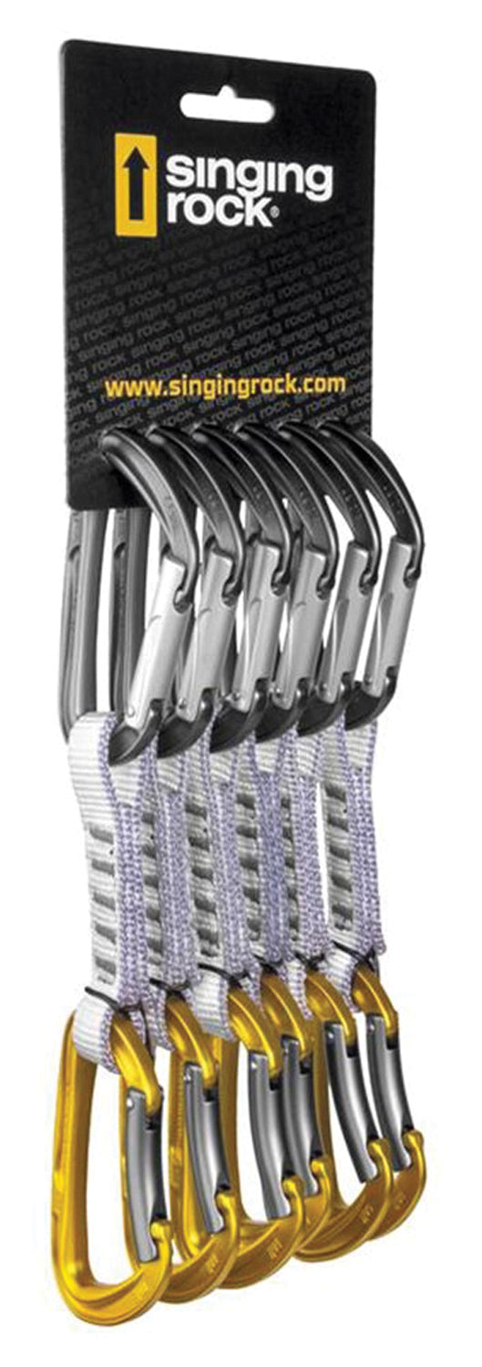 Singing Rock Colt 16 Quickdraw 6-Pack: Essential Gear for Climbing Enthusiasts