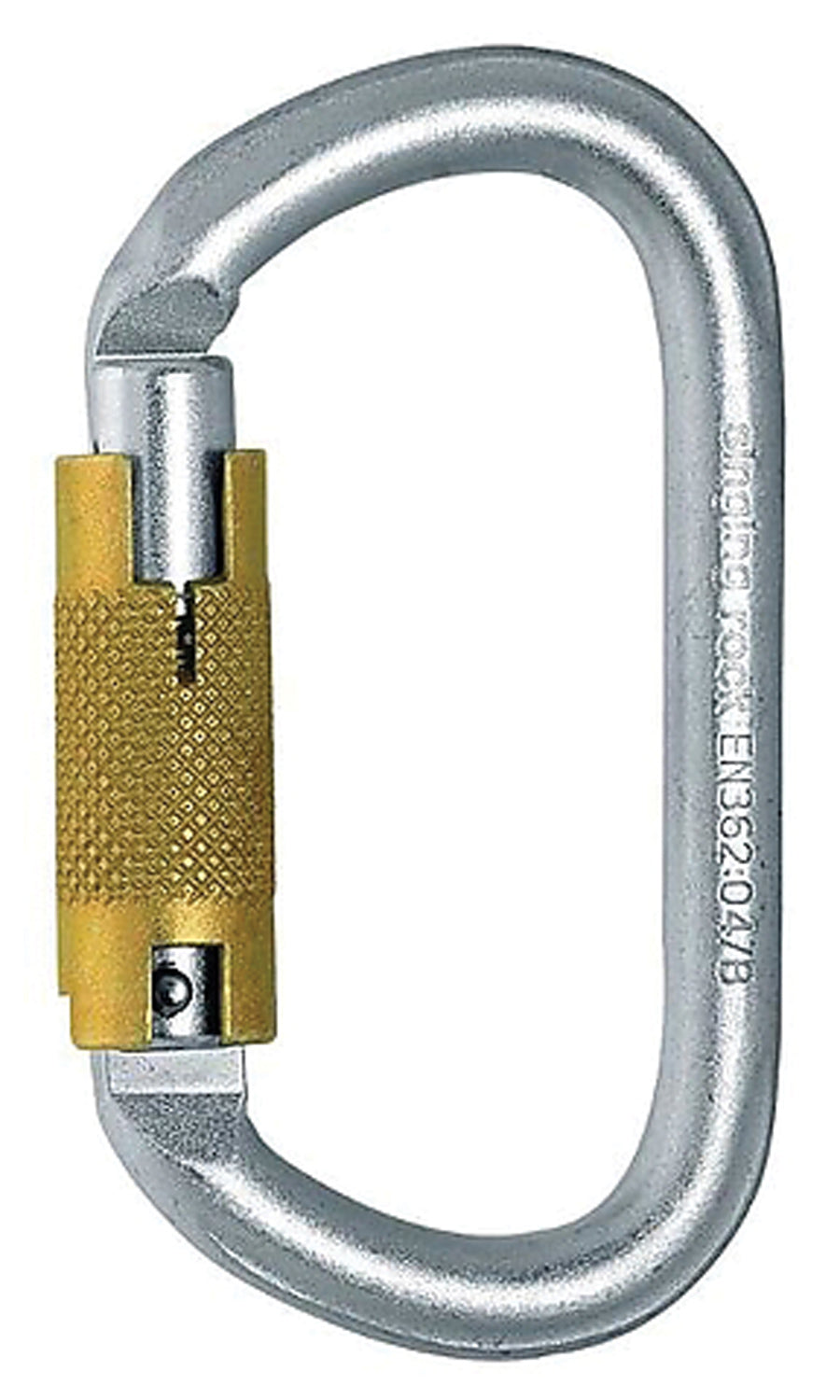 Singing Rock Steel Oval Carabiner 3AL - Durable and Reliable Climbing Gear