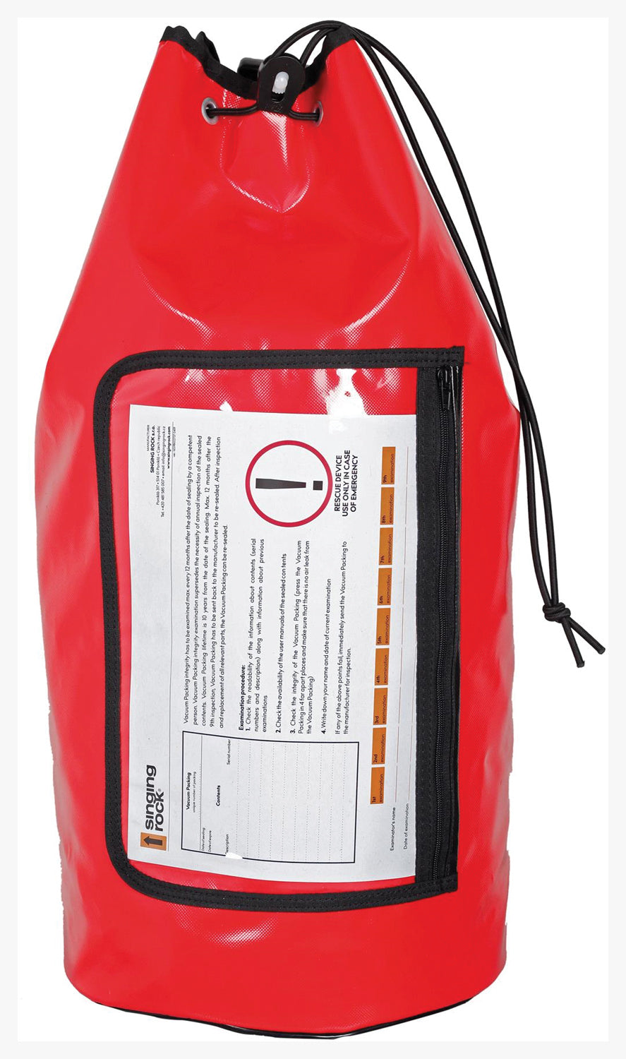 Singing Rock Rescue Bag 30L in Vibrant Red - Your Ultimate Gear Companion for Safety and Efficiency