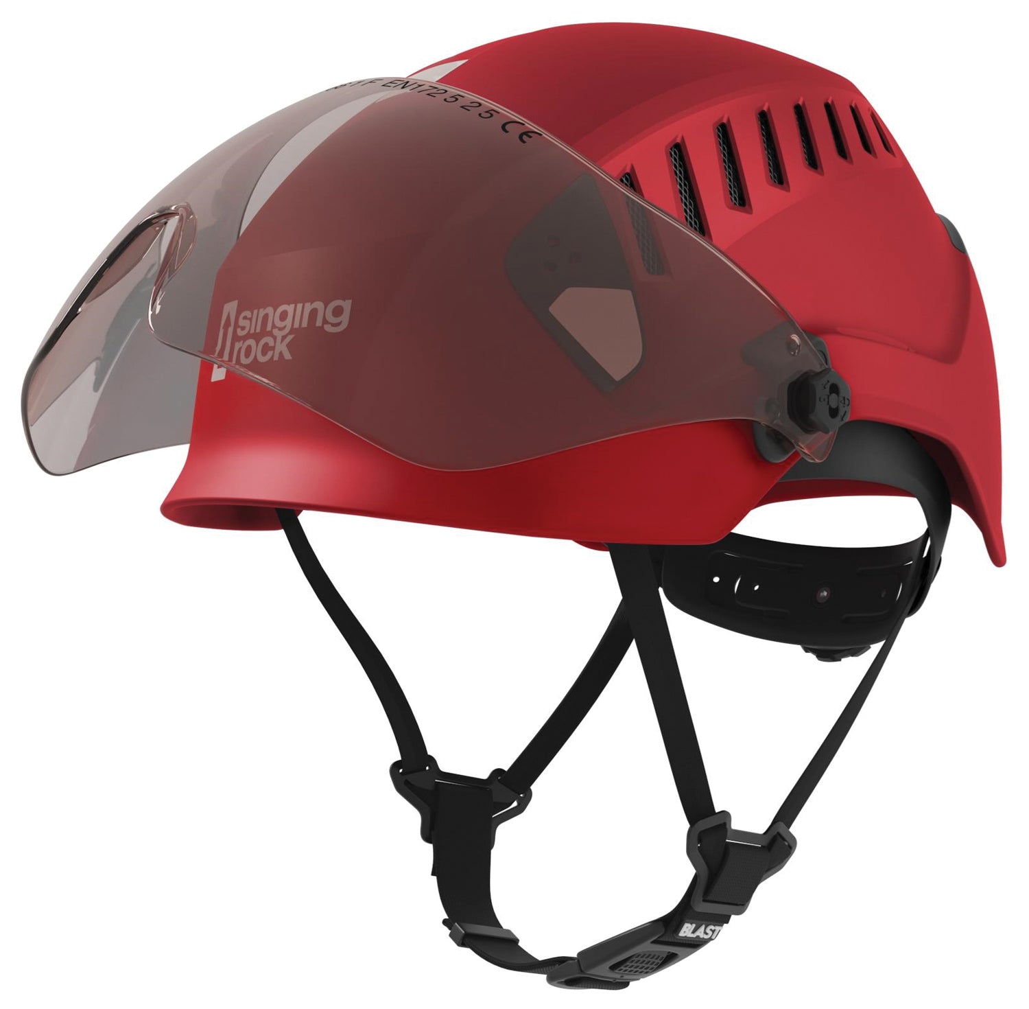 Singing Rock Blast Helmet - Red Universal CE, EN Certified