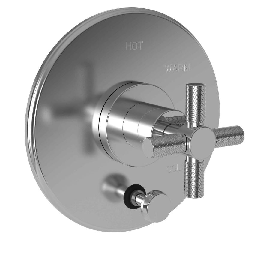 Newport Brass 5-3302BP Muncy Balanced Pressure Tub & Shower Diverter Plate With Handle