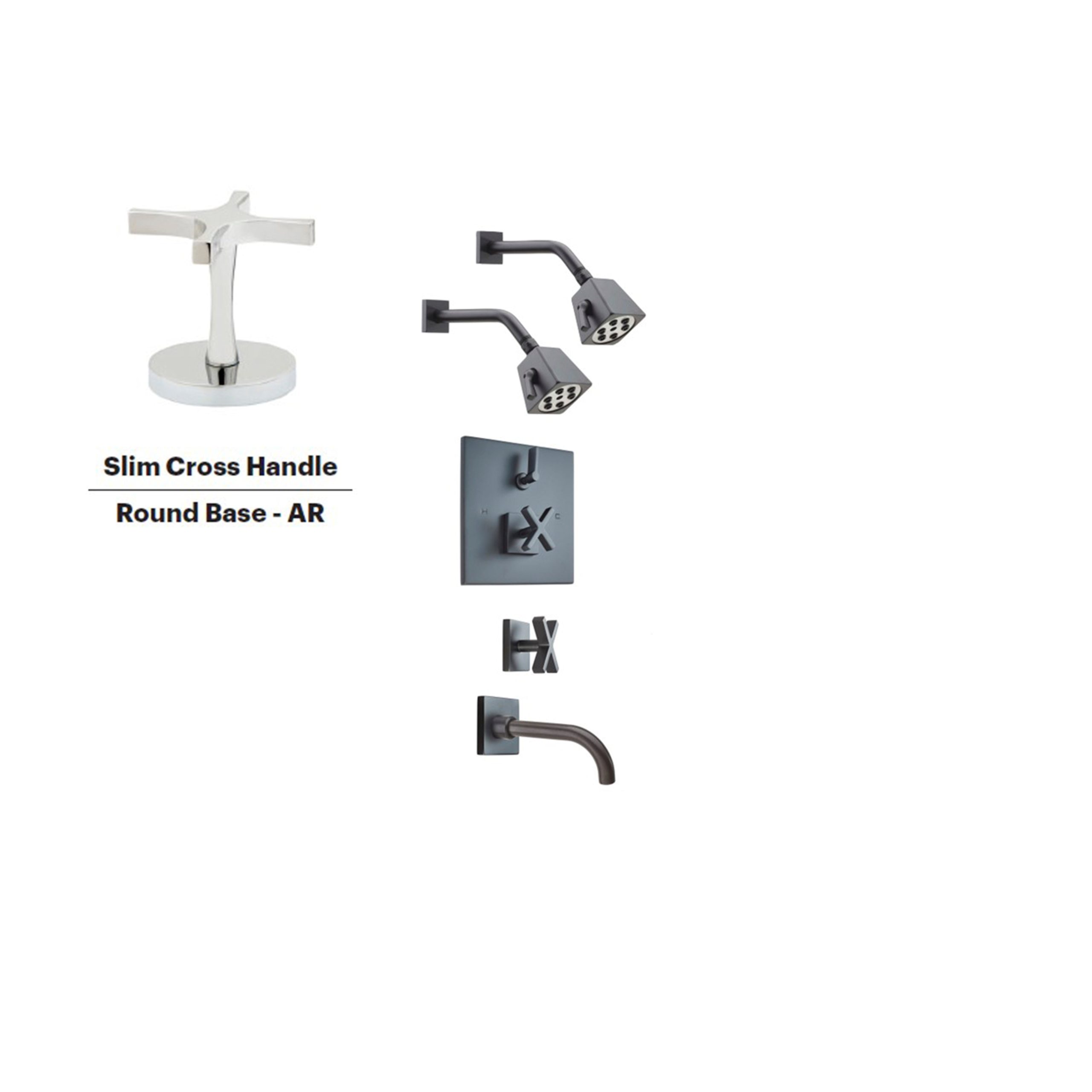 Sigma 50.ARR Model 50 Round E-Mini Thermo With Slim Cross Handle Round Base