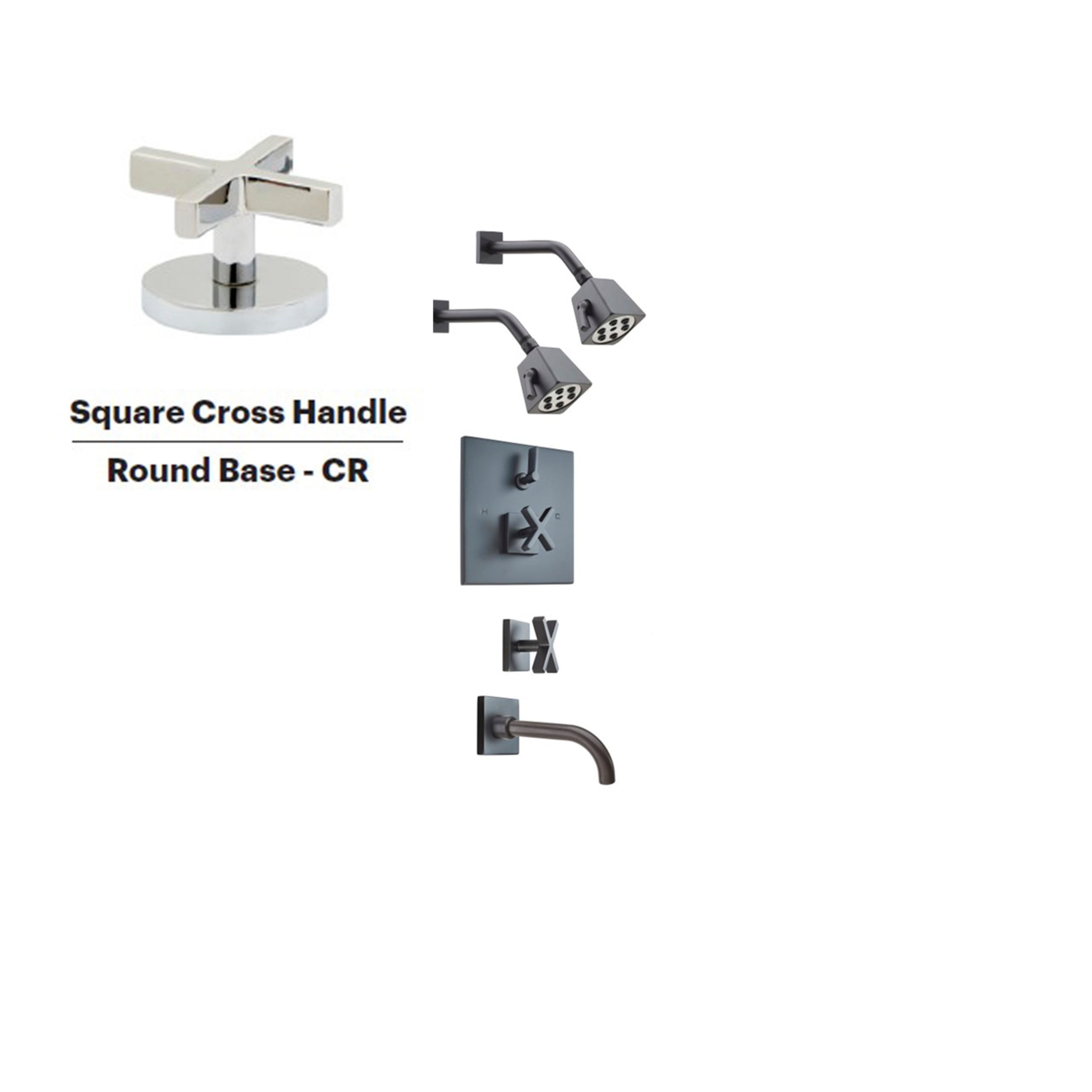 Sigma 50.CRR Model 50 Round E-Mini Thermo With Square Cross Handle Round Base