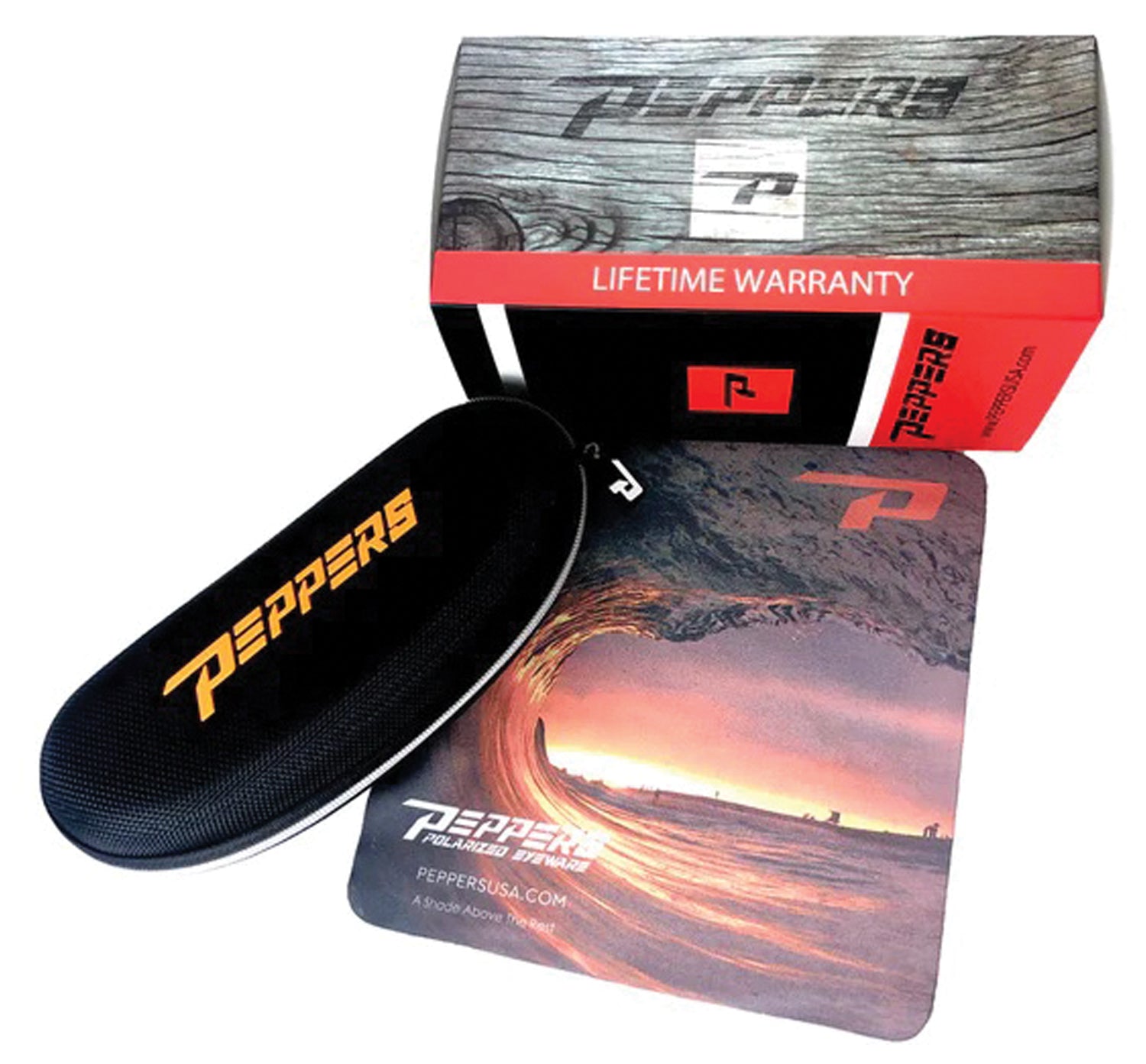 Peppers Quiet Storm Matte Black Sunglasses: Sleek Style with Superior Sun Protection