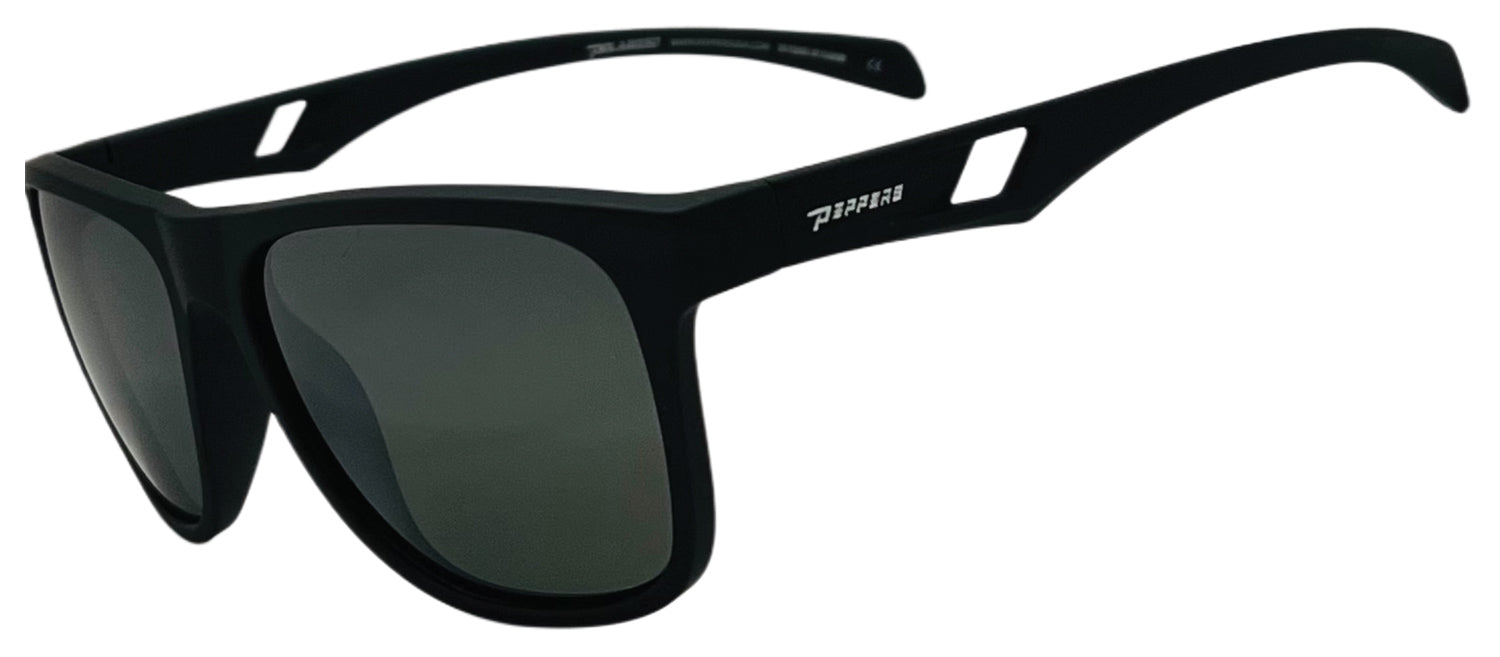 Peppers Coastline Matte Black Sunglasses: Sleek Style for Every Adventure