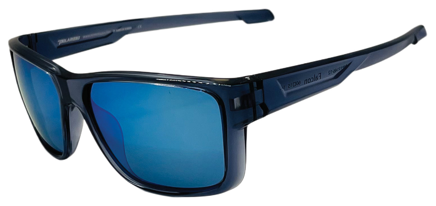 Peppers Falcon Crystal Blue Polarized Sunglasses
